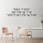 Mock Up Poster In Hipster Interior Background, Dining Room, 3d I