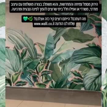 #חיפוייקירות #קירותמעוצבים #טפטים #thisiswalli #עיצובלעסקיםומיתוג #עיצובלעסקים